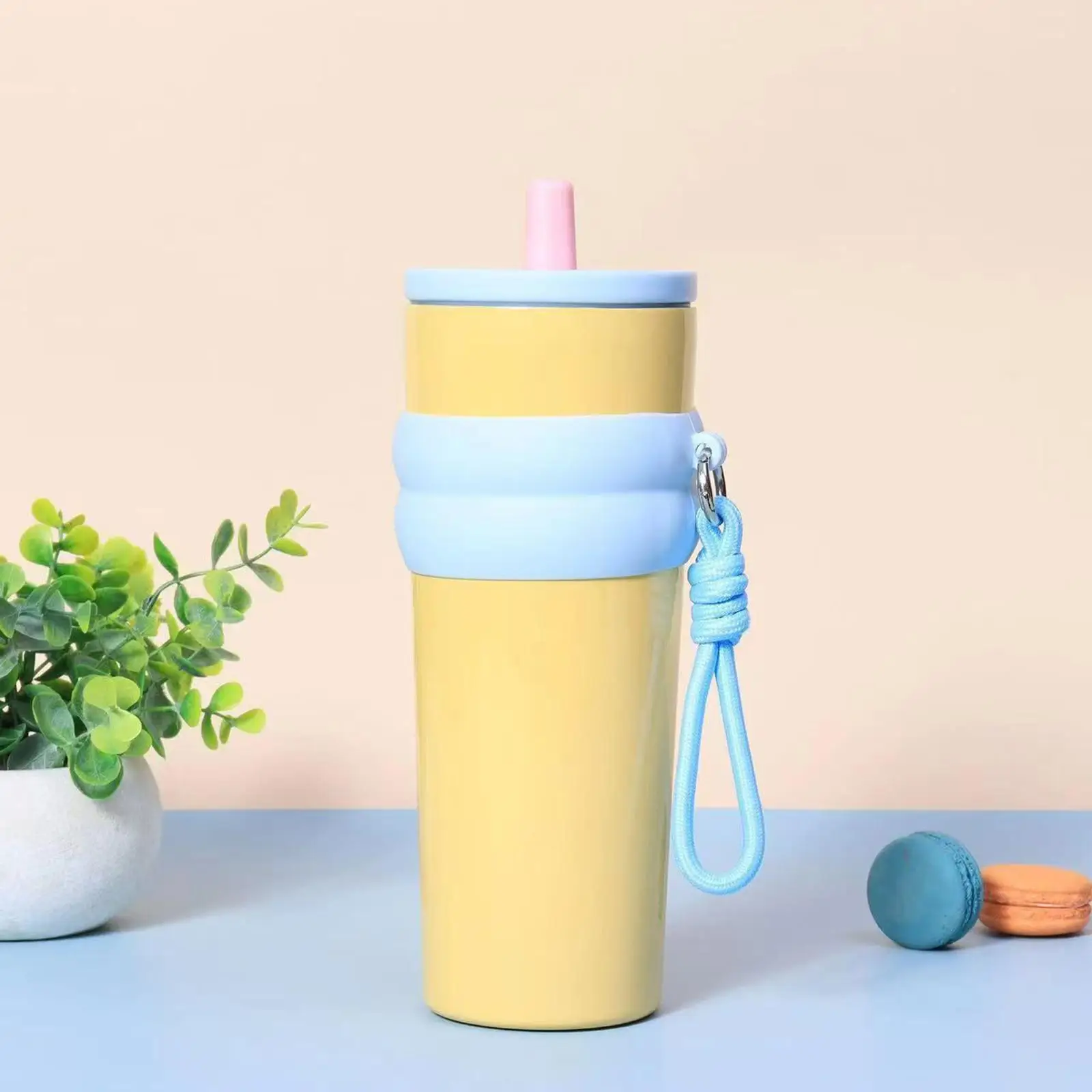 710ML Thermal Insulated Cup 316 Stainless Steel Water Cup Easy to Use Travel Coffee Mug Reusable Practical Travel Mug Cup - Image 2