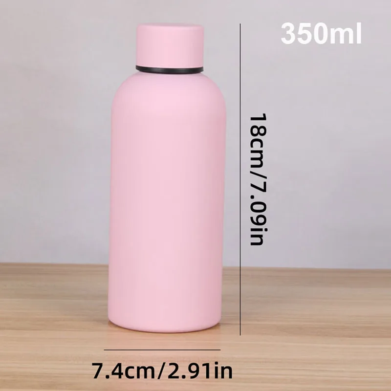 750/500/350ML Small Mouth Thermos Cup Outdoor Car Stainless Steel Coke Bottle Double Layer Vacuum Cup Sports Kettle Gym - Image 2