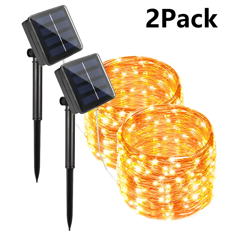 7M/12M/22/32M Solar Led Fairy Light Outdoor Festoon Led Waterproof Garland String Lights Christmas Party Garden Solar Lamp Decor - Image 11