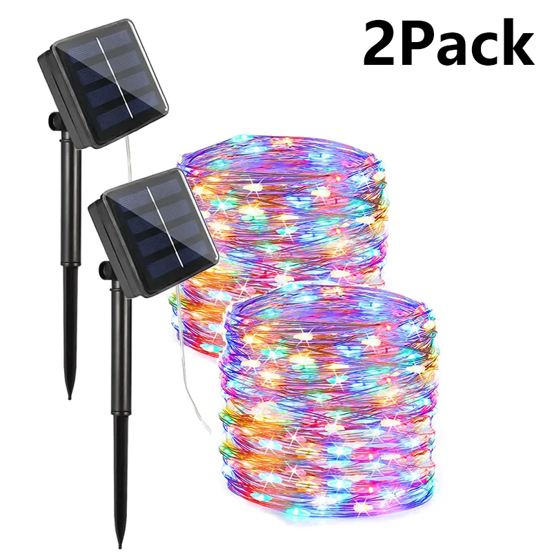 7M/12M/22/32M Solar Led Fairy Light Outdoor Festoon Led Waterproof Garland String Lights Christmas Party Garden Solar Lamp Decor - Image 7
