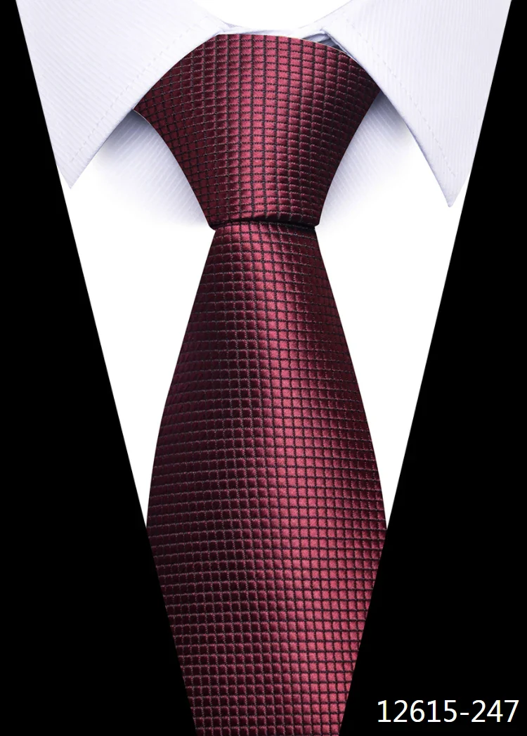 8 cm Tie Men Gravatas Classic Many Color Newest design Silk Necktie Shirt Accessories Striped Sky Blue Man's Office - Image 53