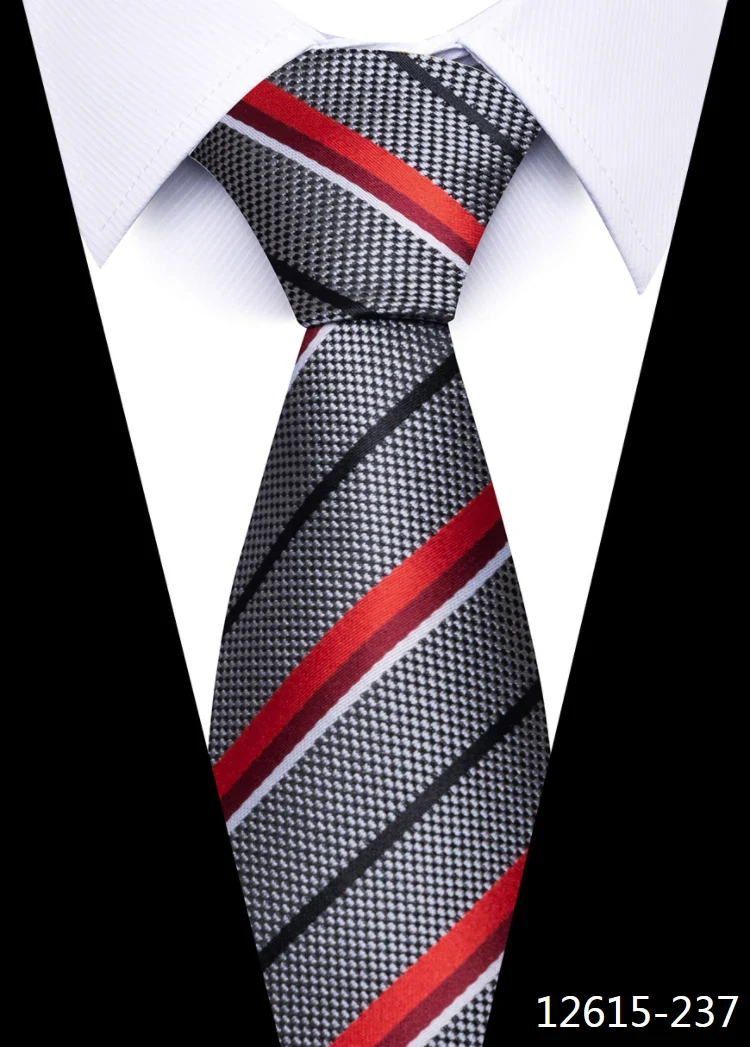 8 cm Tie Men Gravatas Classic Many Color Newest design Silk Necktie Shirt Accessories Striped Sky Blue Man's Office - Image 83
