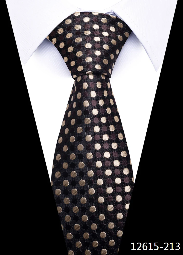 8 cm Tie Men Gravatas Classic Many Color Newest design Silk Necktie Shirt Accessories Striped Sky Blue Man's Office - Image 43
