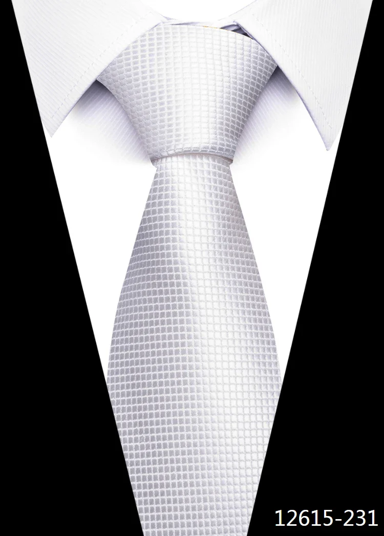 8 cm Tie Men Gravatas Classic Many Color Newest design Silk Necktie Shirt Accessories Striped Sky Blue Man's Office - Image 44