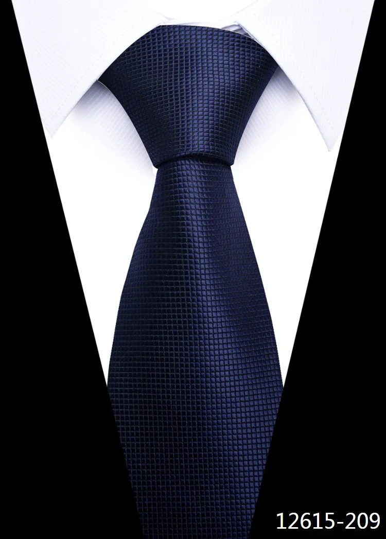 8 cm Tie Men Gravatas Classic Many Color Newest design Silk Necktie Shirt Accessories Striped Sky Blue Man's Office - Image 63
