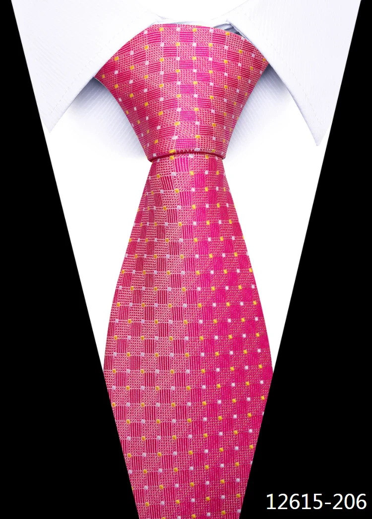 8 cm Tie Men Gravatas Classic Many Color Newest design Silk Necktie Shirt Accessories Striped Sky Blue Man's Office - Image 66