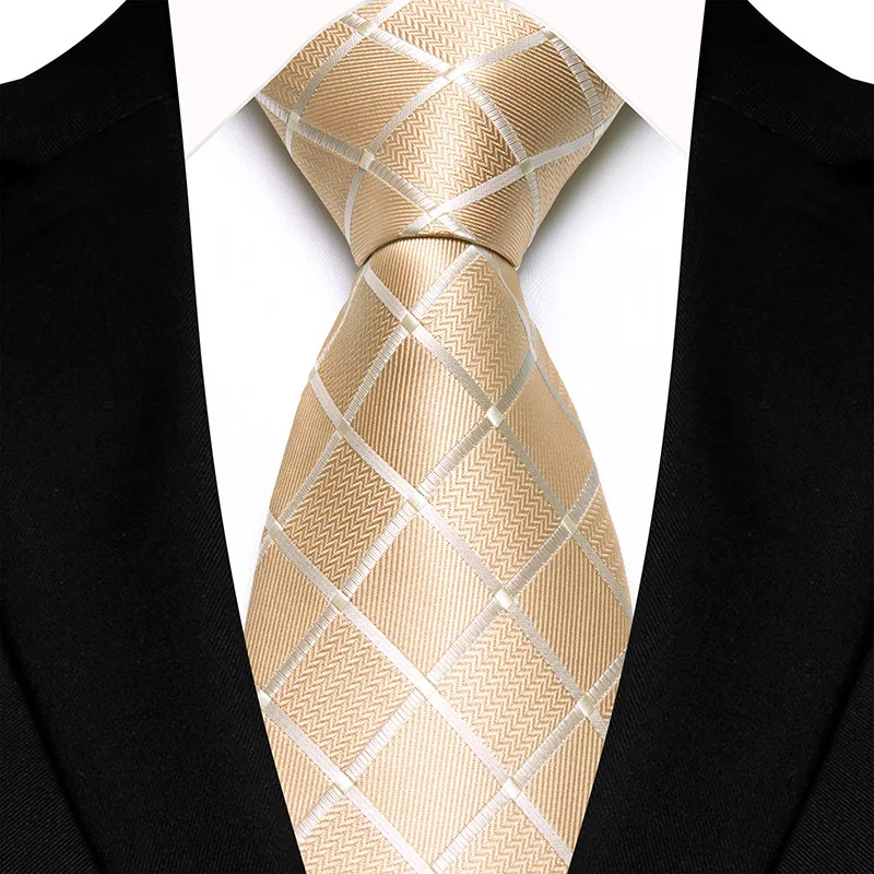 8cm Width Yellow Color Neck Ties For Men Paisley Dots Necktie Handmade Business Formal Tie Suit Accessories Tuxedo Cravat - Image 14