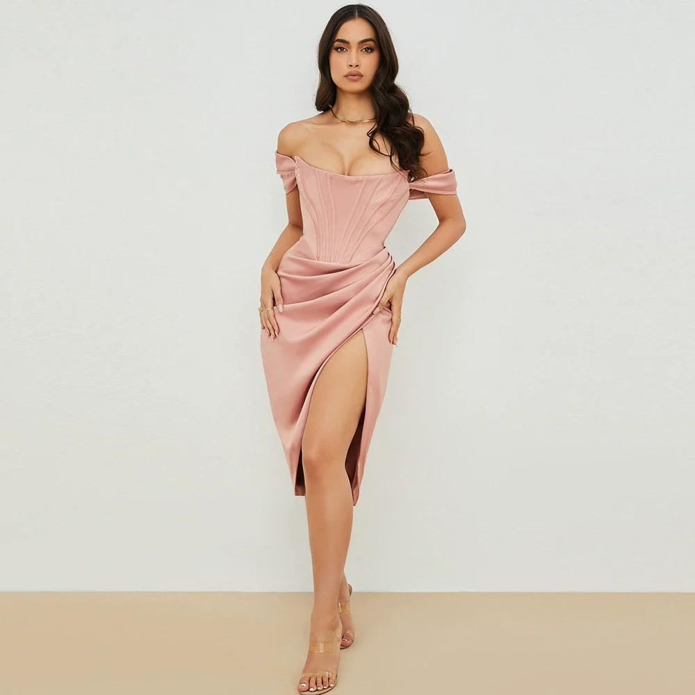 Accessible Luxury Irregular Sexy Party Banquet Fishbone Gown - Image 6