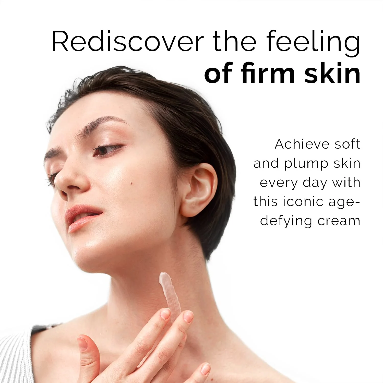 ACTIVSCIENCE Neck Firming Cream - Natural Anti-Aging Facial Moisturizer with Retinol, Collagen & Hyaluronic Acid - Day & Night Anti-Wrinkle Hydrating Face Cream - 1.7Oz - Image 2