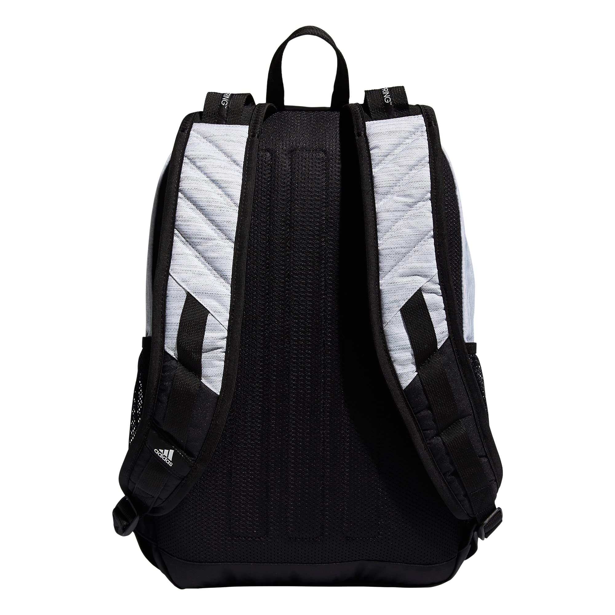 adidas Unisex Prime 6 Backpack, Two Tone White/Black, One Size - Image 3