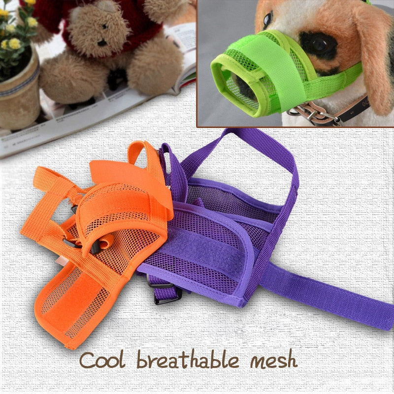 Adjustable Anti Barking Pet Dog Muzzle For Small Large Dogs Mask - Image 12