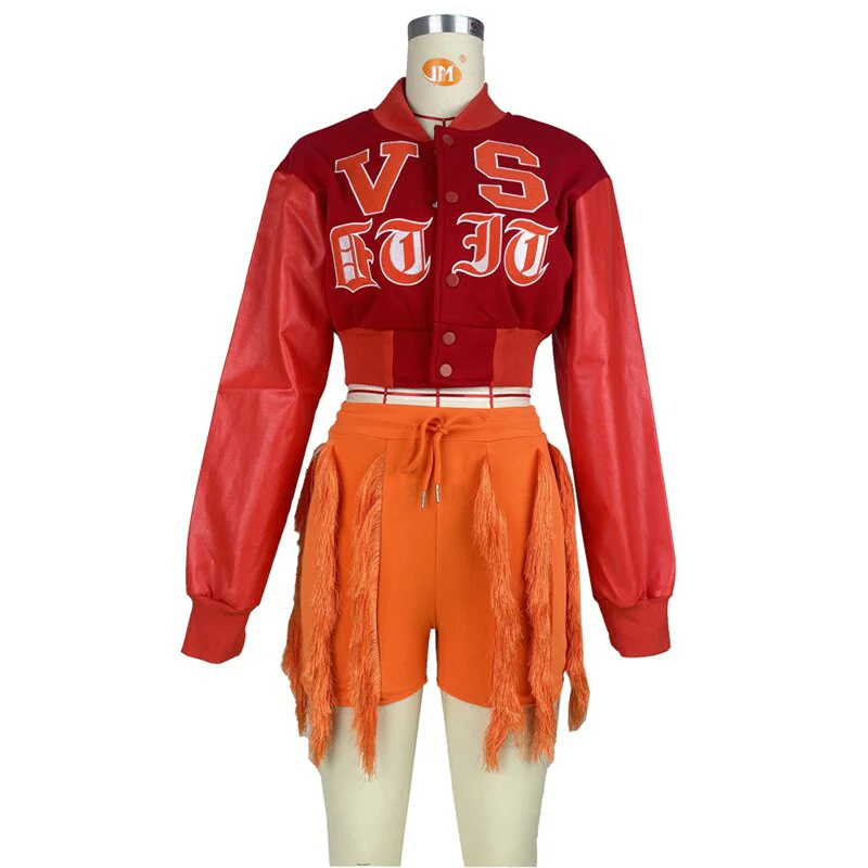 Sexy Embroidery Leather Jackets Womem - Image 12