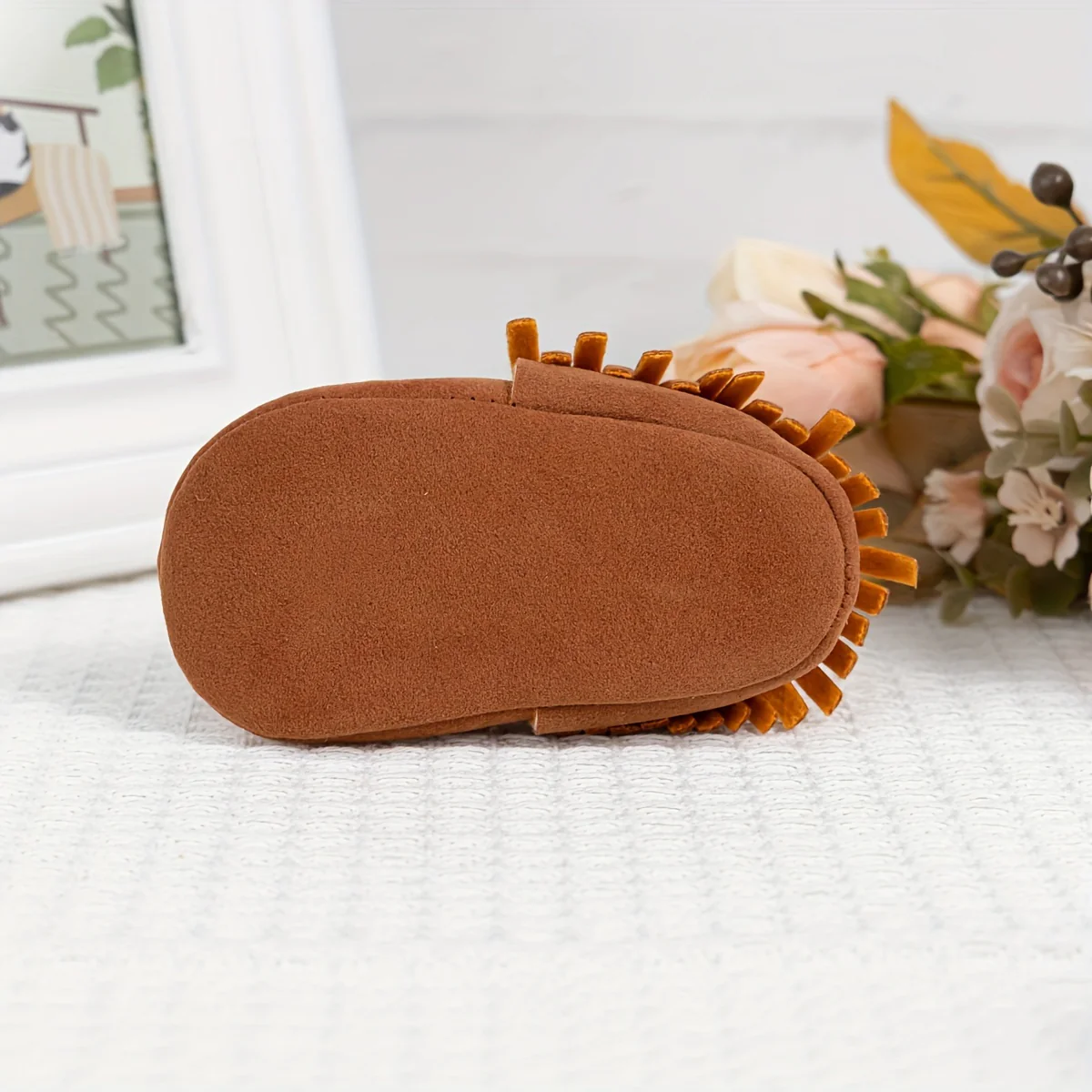 Adorable Tassel Moccasin Shoes for Baby Girls - Soft Sole, Lightweight - Image 8