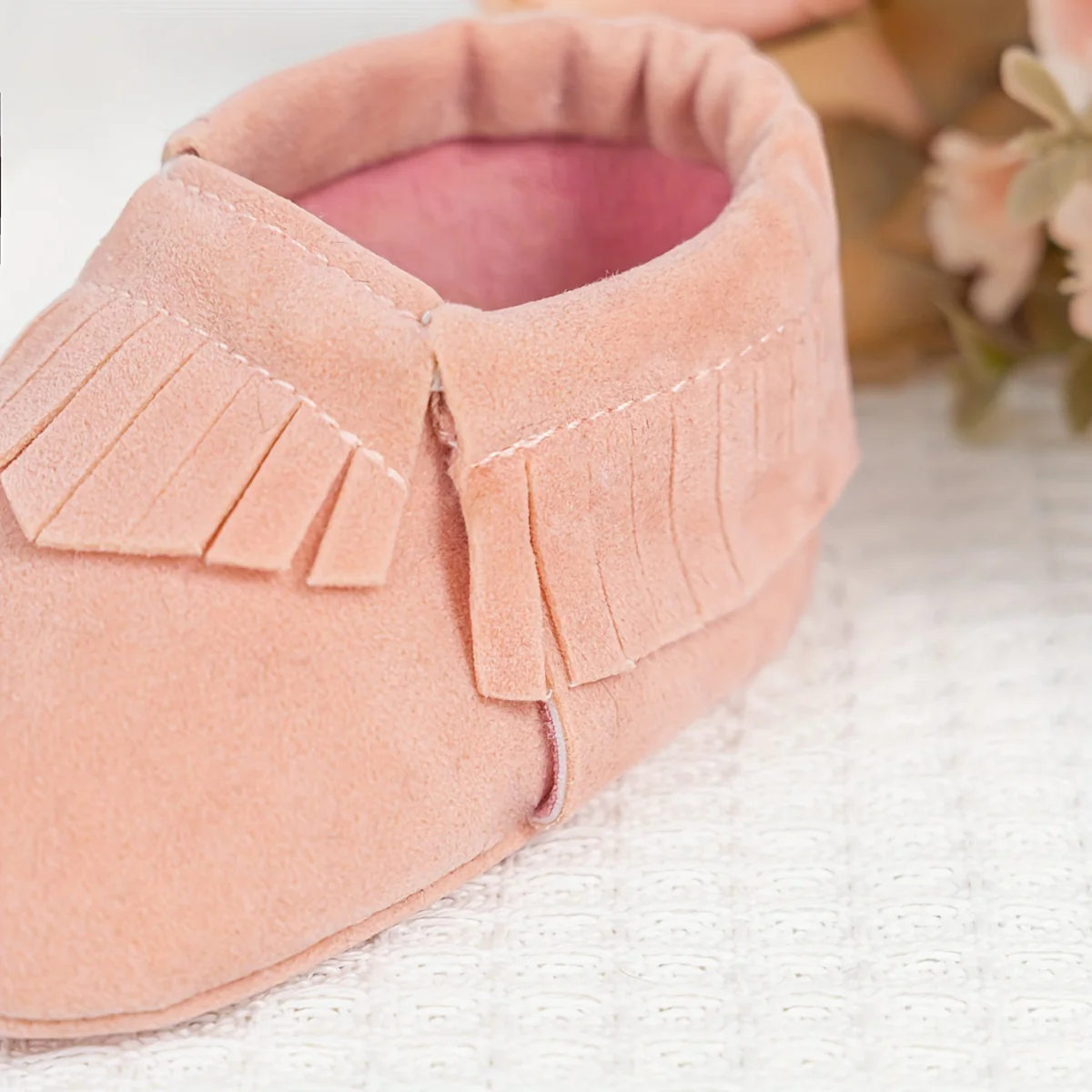 Adorable Tassel Moccasin Shoes for Baby Girls - Soft Sole, Lightweight - Image 9