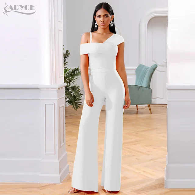 Adyce 2023 New Summer Orange 2 Two Pieces Sets Sexy Spaghetti Strap Short Sleeve Tops & Long Pants Women Fashion Club Party Sets - Image 9