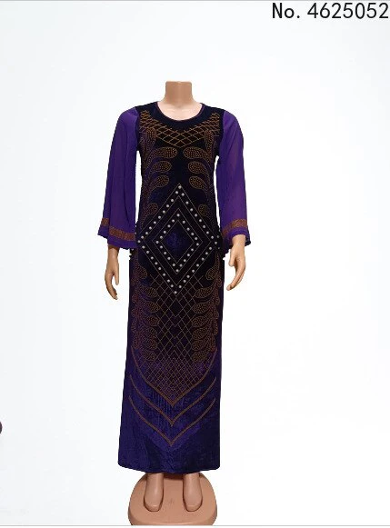 Sexy African Dresses For Women 2022 Autumn Stripe Africa Clothing Muslim Long Maxi Dress - Image 8