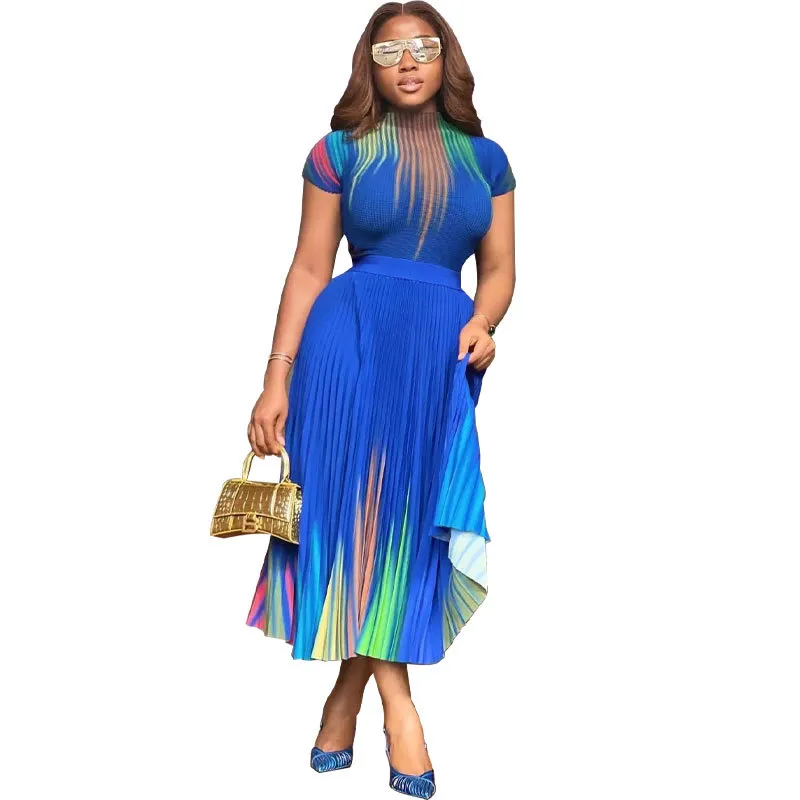 African Dresses For Women Elegant 2023 Dashiki Autumn Spring Maxi Dress Ladies Traditional African Clothing Fairy Dreaes - Image 8