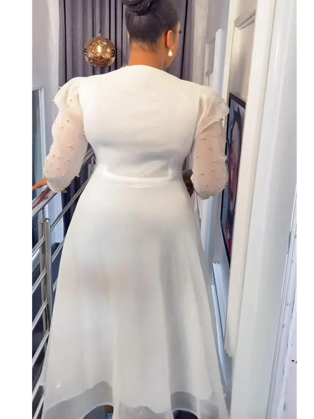 African Dresses for Women Plus Size Africa Clothes Dashiki Ankara Turkey Outfits Gown Elegant Muslim Wedding Party Long Dress - Image 2