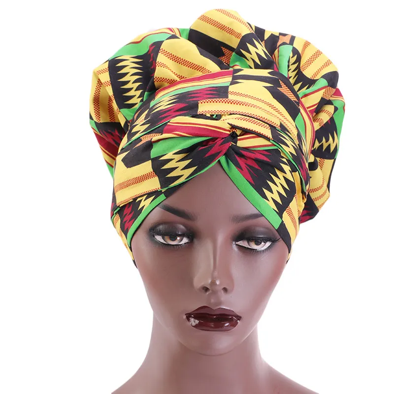 African Print Satin Bonnet With Long Ribbon Wrap Double Layer Headwrap Ankara Pattern Women Hair Cover Large Size Hair Wrap Cap - Image 35