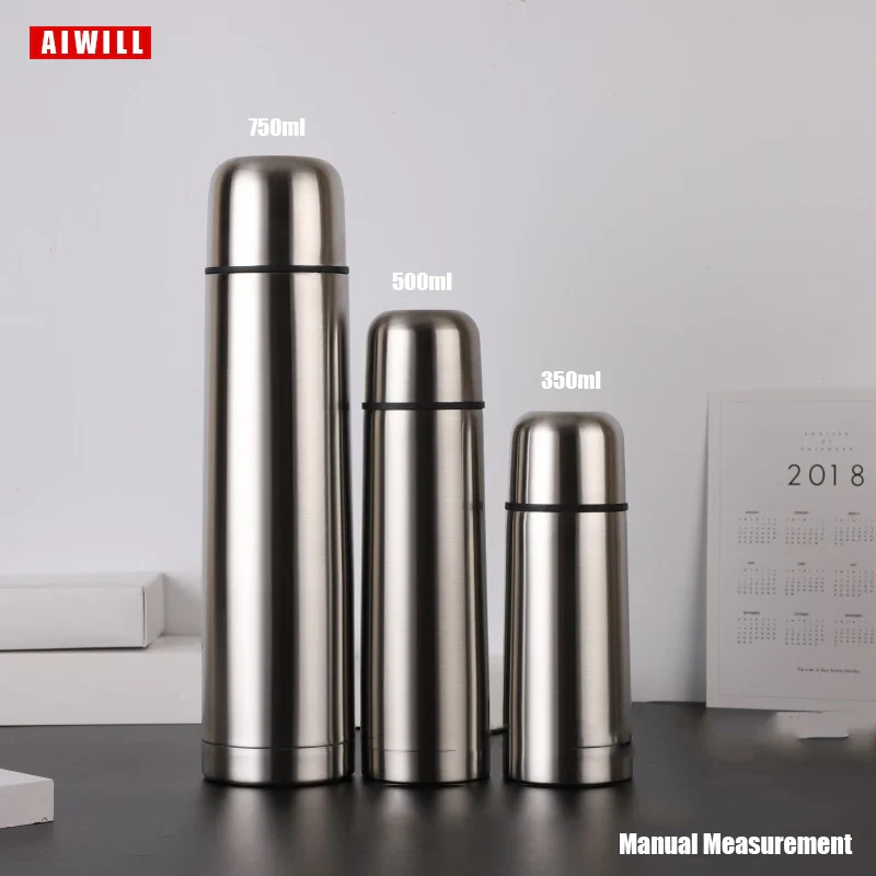 AIWILL 350/500ML Coffee Thermos Water Bottle  Stainless Steel  Vacuum Flask Thermoses Travel Mug Thermo Cup Thermos Coffee Mugs - Image 3
