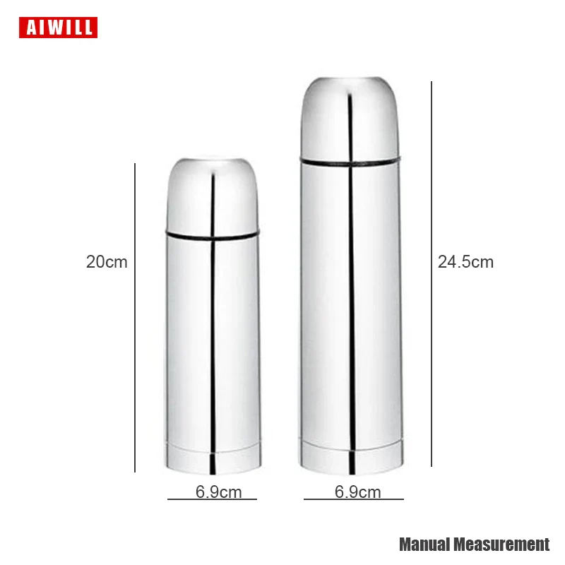 AIWILL 350/500ML Coffee Thermos Water Bottle  Stainless Steel  Vacuum Flask Thermoses Travel Mug Thermo Cup Thermos Coffee Mugs - Image 5
