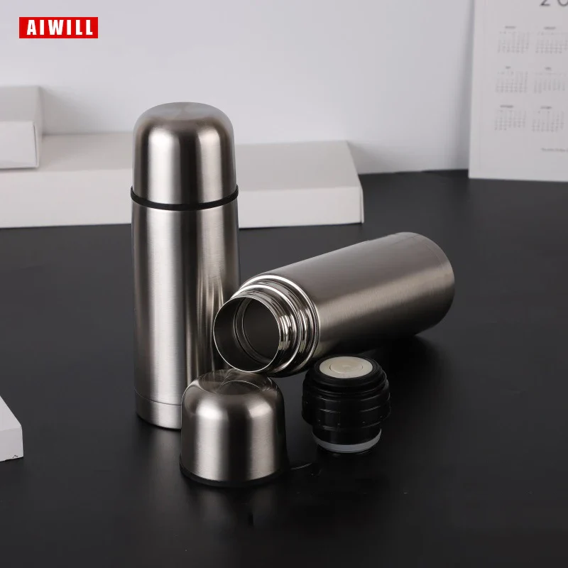 AIWILL 350/500ML Coffee Thermos Water Bottle Stainless Steel Vacuum Flask Thermoses Travel Mug Thermo Cup Thermos Coffee Mugs - Image 2