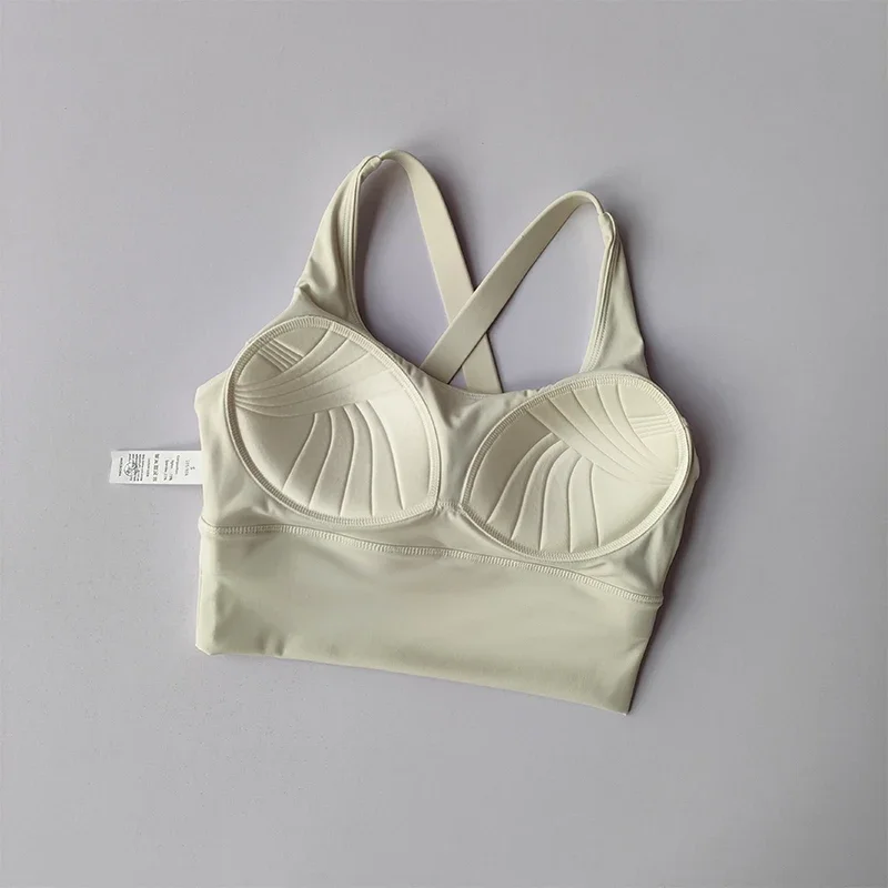 All-in-one Sports Bra Collection Breast High-intensity Professional Shock-proof Huddle Running Bra Yoga Fitness Bra Summer Cloth - Image 2
