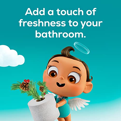 Angel Soft Toilet Paper, 8 Mega Rolls with Evergreen Scented - Image 5