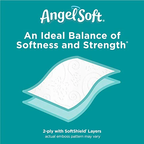 Angel Soft Toilet Paper, Bath Tissue, Packaging May Vary), 9 Count (Pack of 4) - Image 5