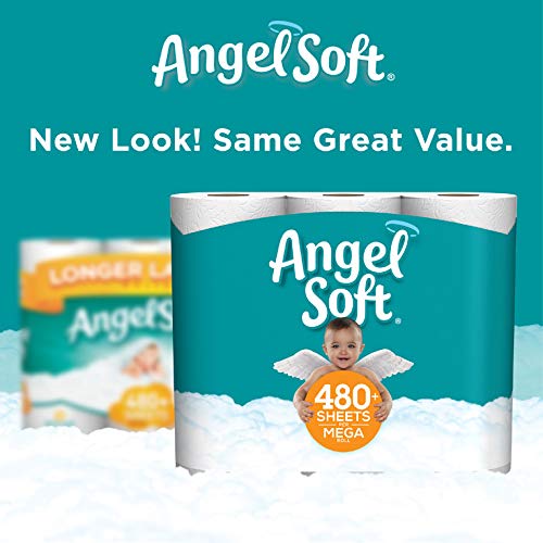 Angel Soft Toilet Paper, Bath Tissue, Packaging May Vary), 9 Count (Pack of 4) - Image 7