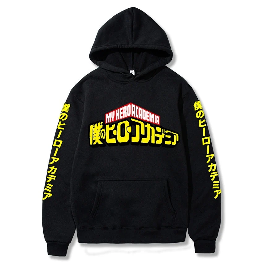 Anime My Hero Academia Printed Men/women Hoodie Long Sleeve Pullover Hoodies