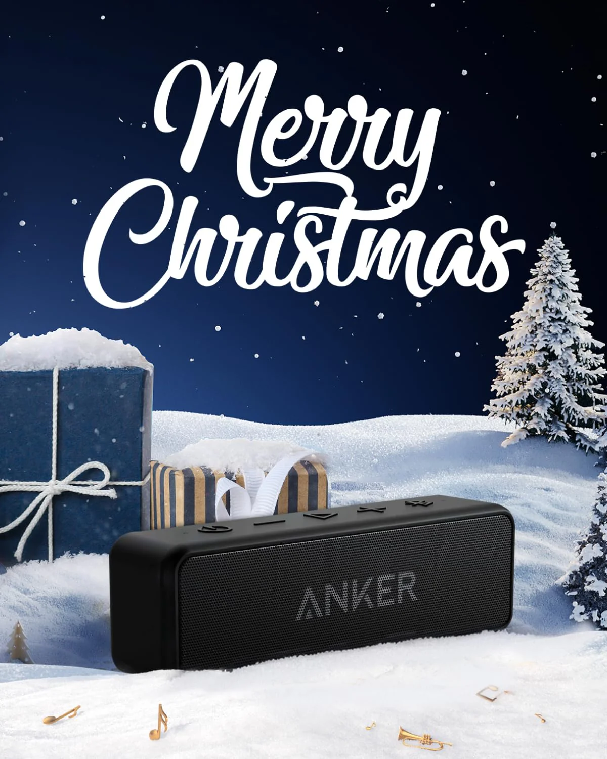 Anker Soundcore 2 Portable Bluetooth Speaker with 12W Stereo Sound, Bluetooth 5, Bassup, IPX7 Waterproof, 24-Hour Playtime, Wireless Stereo Pairing, Speaker for Home, Outdoors, Travel - Image 8