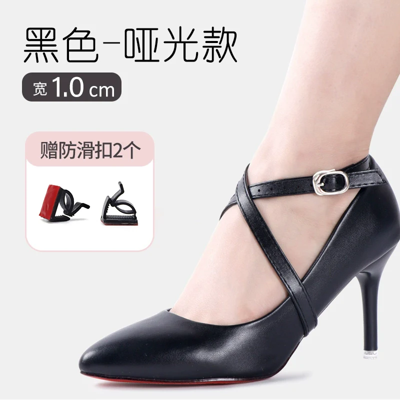 Anti-Drop Handy Gadget Lace-up Invisible High Heels - Image 12