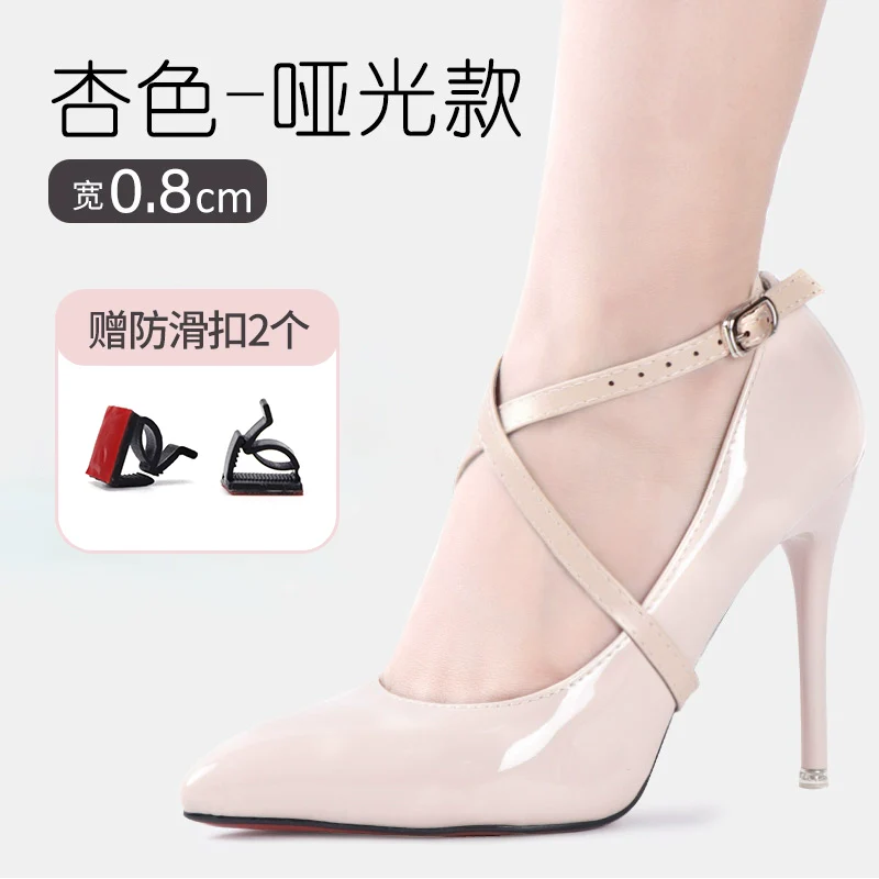 Anti-Drop Handy Gadget Lace-up Invisible High Heels - Image 22