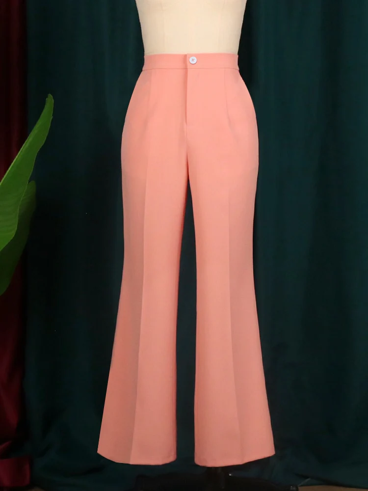 AOMEI Elegant Women Blazer Sets Buttons White Wide Leg Pant Suits Autumn Fashion Casual Professional Office Business Outfits New - Image 10