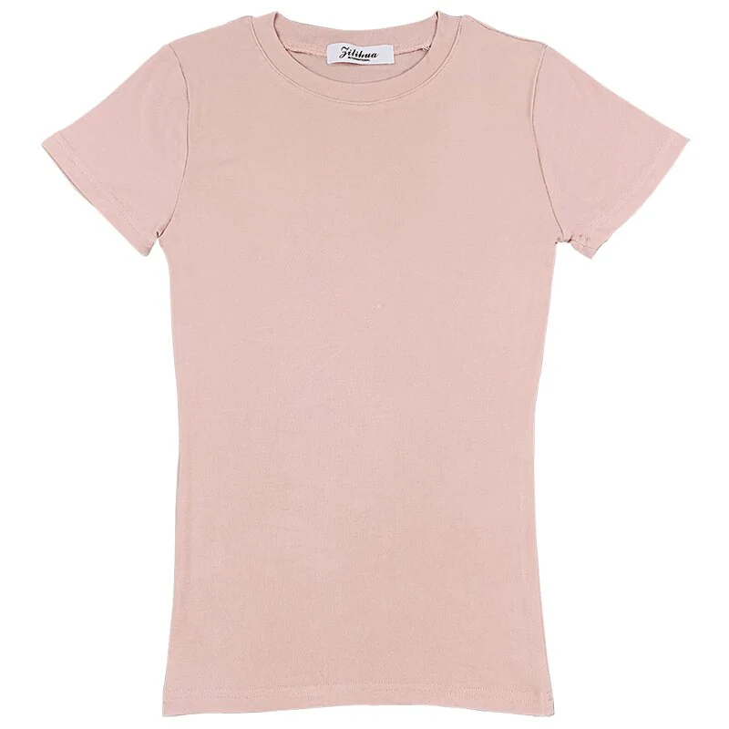 AOSSVIAO 2023 summer character t-shirts fashion girls tops short sleeve Slim t-shirts korean women cotton Tee Shirt Femme - Image 5