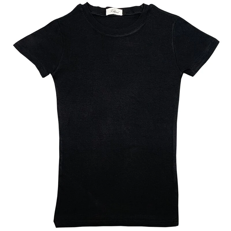AOSSVIAO 2023 summer character t-shirts fashion girls tops short sleeve Slim t-shirts korean women cotton Tee Shirt Femme - Image 6