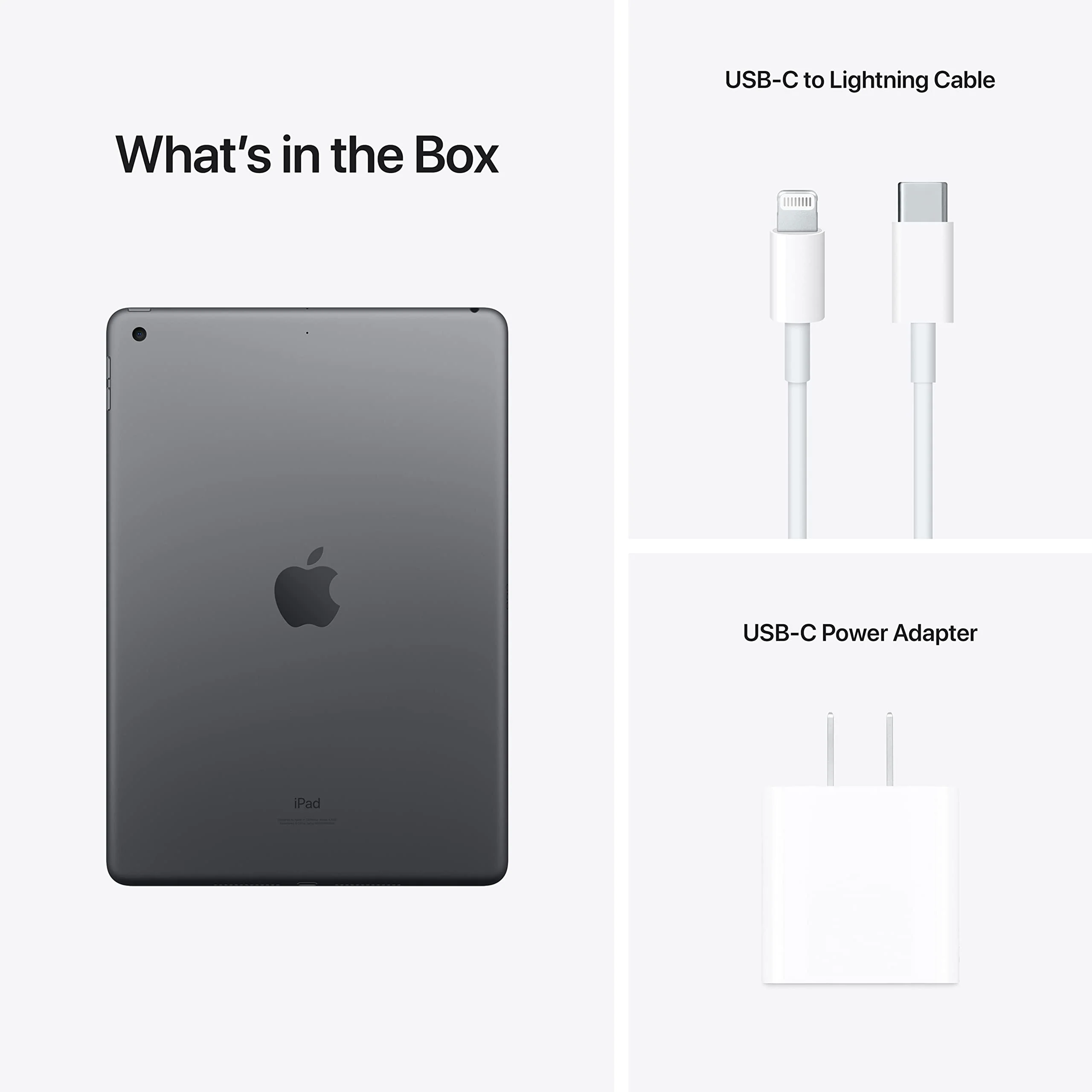 Apple iPad (9th Generation): with A13 Bionic chip, 10.2-inch Retina Display, 64GB, Wi-Fi, 12MP front/8MP Back Camera, Touch ID, All-Day Battery Life – Space Gray - Image 2