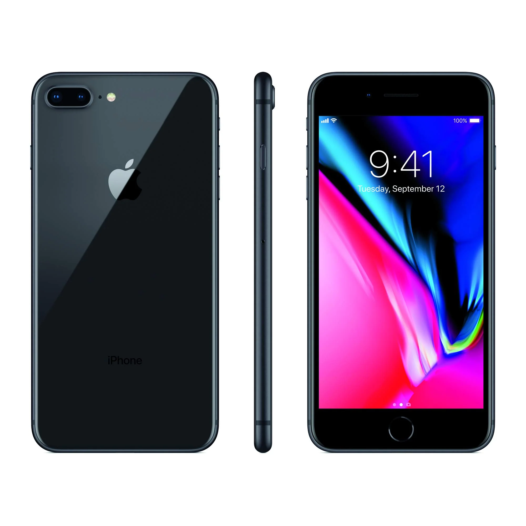 Apple iPhone 8 Plus 4G Smartphone - 64GB - Space Gray - GSM Unlocked (Renewed) - Image 2