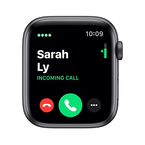 Apple Watch Series 5 (GPS + Cellular, 44MM) - Space Gray Aluminum Case with Black Sport Band (Refurbished) - Image 5