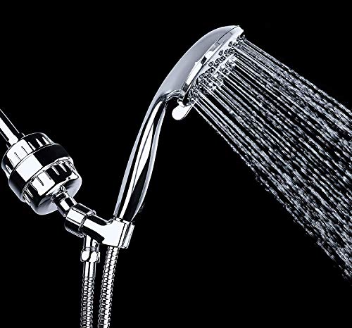AquaBliss High Output Revitalizing Shower Filter - Reduces Dry Itchy Skin, Dandruff, Eczema, and Dramatically Improves The Condition of Your Skin, Hair and Nails - Chrome (SF100) - Image 2