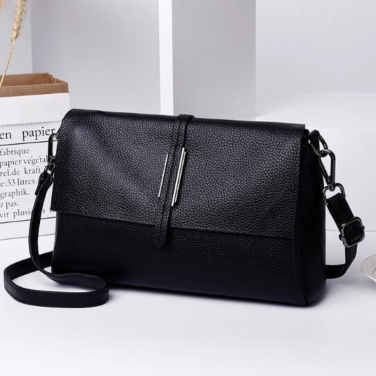 Arliwwi-Bolsos de Mensajero de piel de vaca auténtica para mujer, bolsos de hombro funcionales de cuero de vaca genuino suave, nuevo diseñador - Image 7