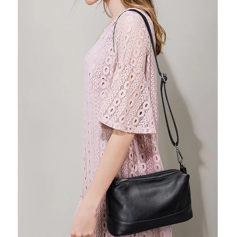 Arliwwi Genuine Leather Shoulder Bag Women's Luxury Handbags - Image 10