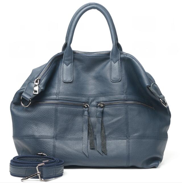 Arliwwi Large Capacity Female 100% Real Leather Tote Handbags Soft Genuine Cowhide Big Messenger Bags For Women New GS04 - Image 3