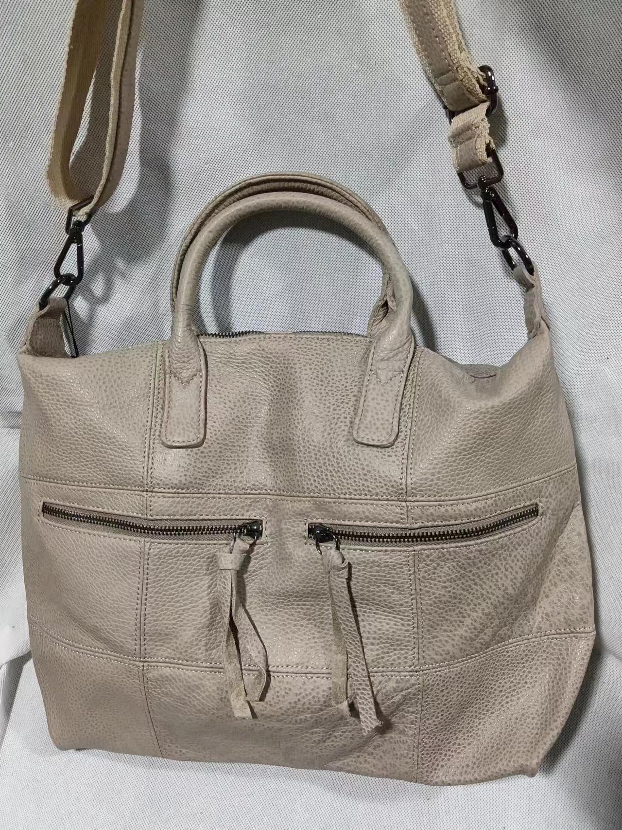 Arliwwi Large Capacity Female 100% Real Leather Tote Handbags Soft Genuine Cowhide Big Messenger Bags For Women New GS04 - Image 5
