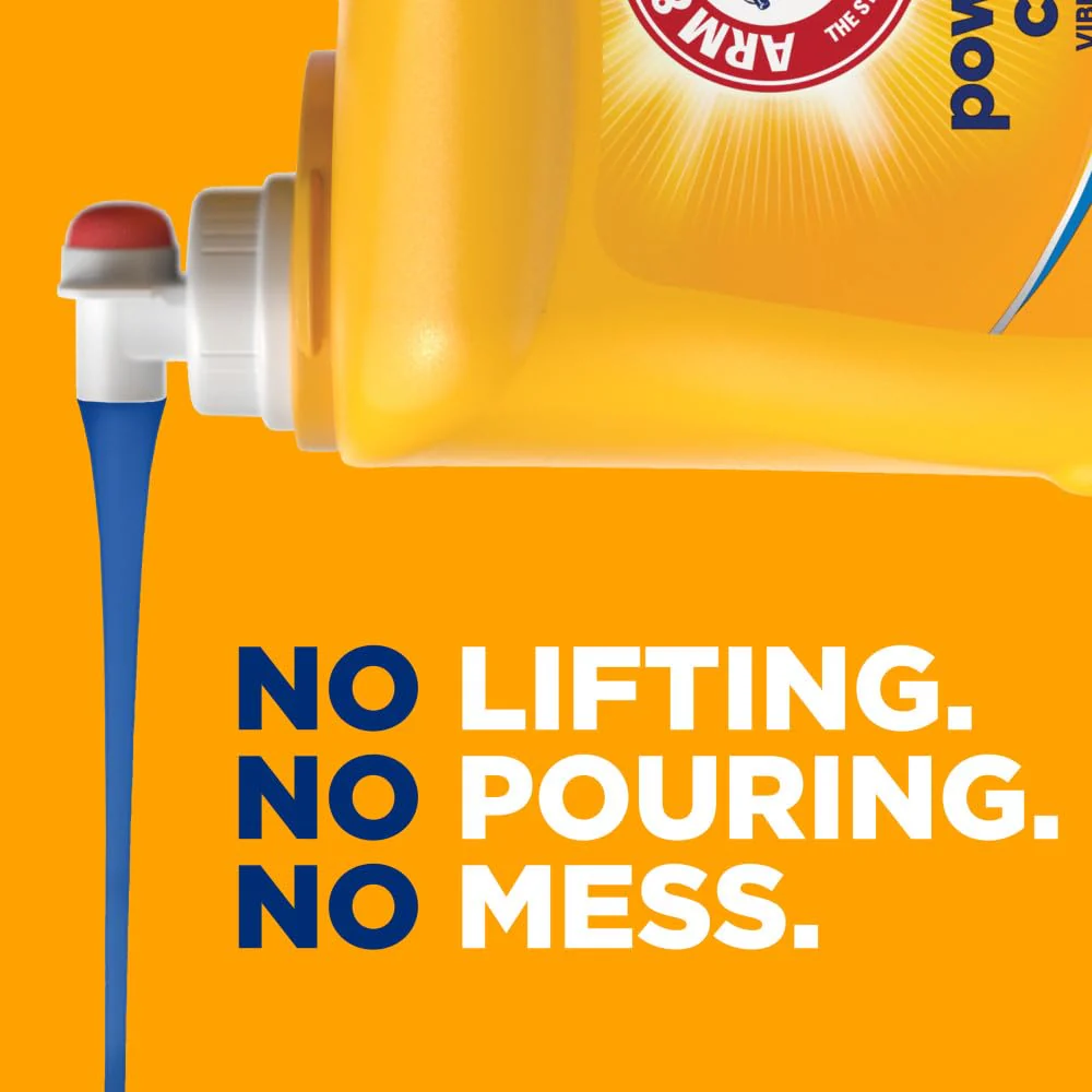 Arm & Hammer Clean Burst, 170 Loads Liquid Laundry Detergent, 170 Fl oz - Image 3