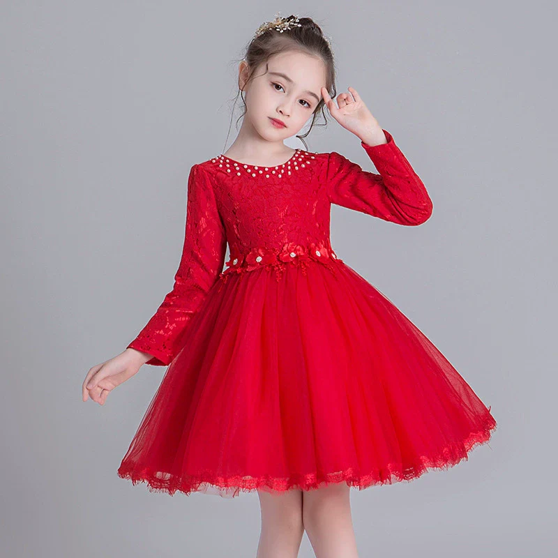 Autumn and Winter Clothes Summer Ten Years Old Birthday Costume Princess Dress - Image 12