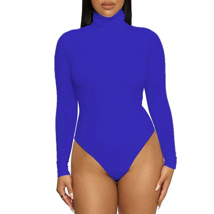 Autumn Winter Base Top Round Neck Long Sleeved Slim Fit Basic Pullovers Fashion Korean Stretch Jumpers Women Bodysuit - Image 12