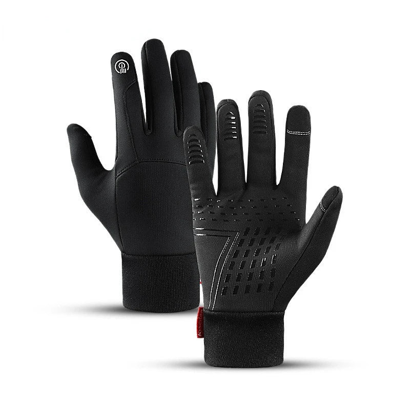 Autumn Winter Men Women Gloves Touch Screen Waterproof Windproof Gloves Outdoor Sports Warm Thermal Fleece Running Ski Gloves - Image 2