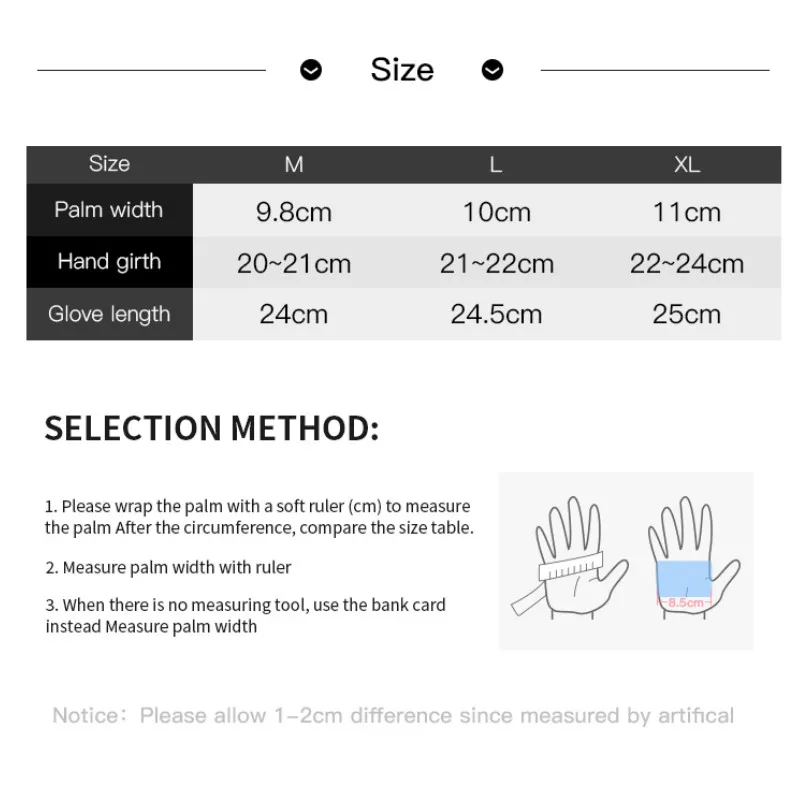 Autumn Winter Men Women Gloves Touch Screen Waterproof Windproof Gloves Outdoor Sports Warm Thermal Fleece Running Ski Gloves - Image 6